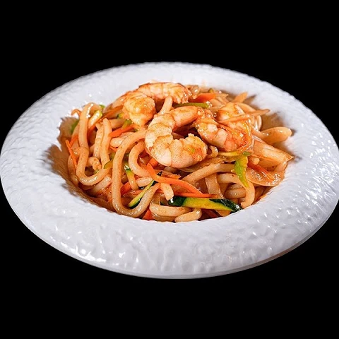 Udon Con Gambas