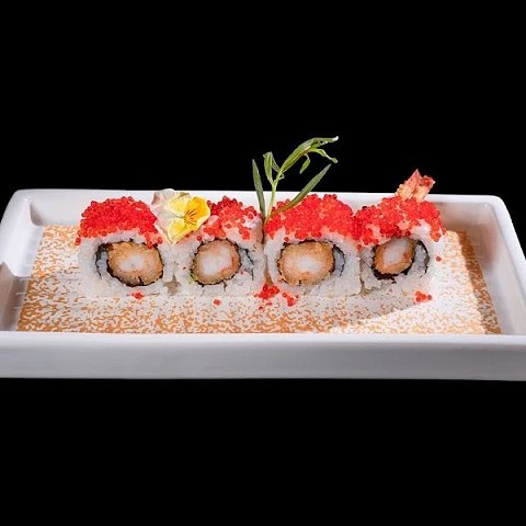 Uramaki De Ebiten Y Tobiko 8 Pzs